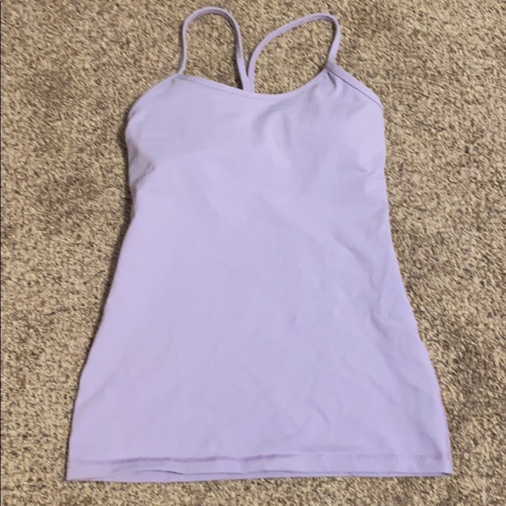 Lululemon Power Y tank top size 6